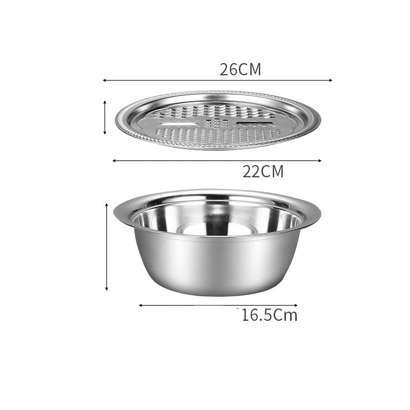 Household drain basket fruit basket