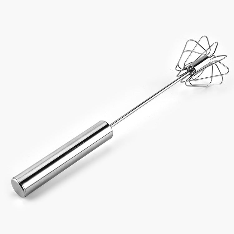 Semi-Automatic Stainless Steel Egg Beater