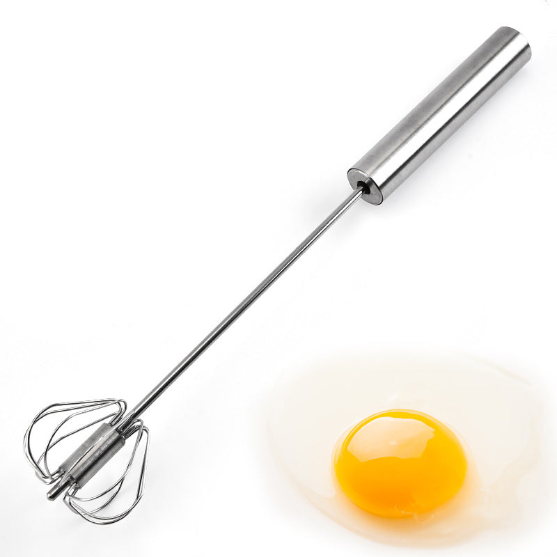 Semi-Automatic Stainless Steel Egg Beater