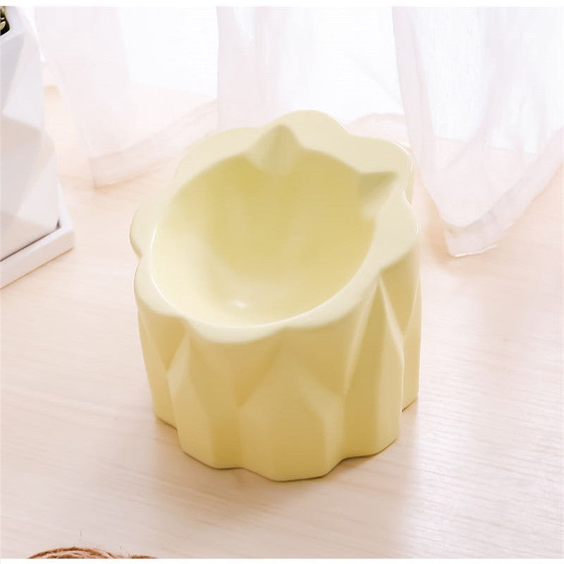 Pet bowl mouth flat face cat bowl