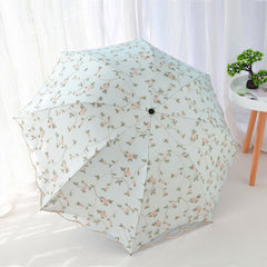 Double Lace Embroidered Umbrella