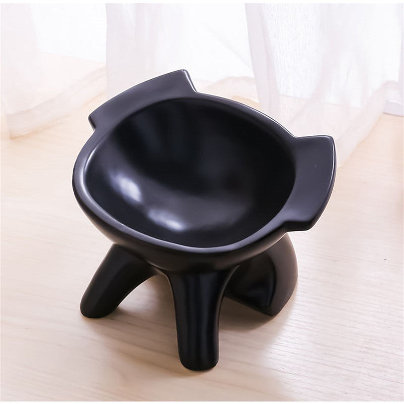 Pet bowl mouth flat face cat bowl