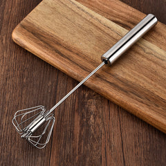 Semi-Automatic Stainless Steel Egg Beater