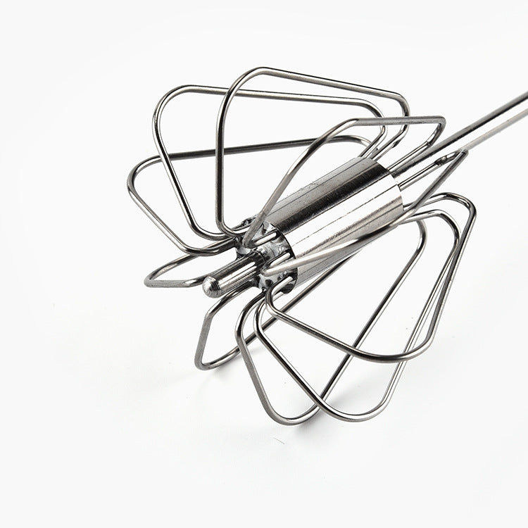 Semi-Automatic Stainless Steel Egg Beater