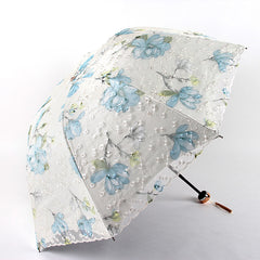 Double Lace Embroidered Umbrella