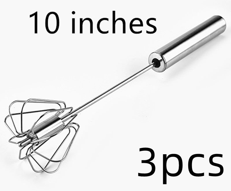 Semi-Automatic Stainless Steel Egg Beater